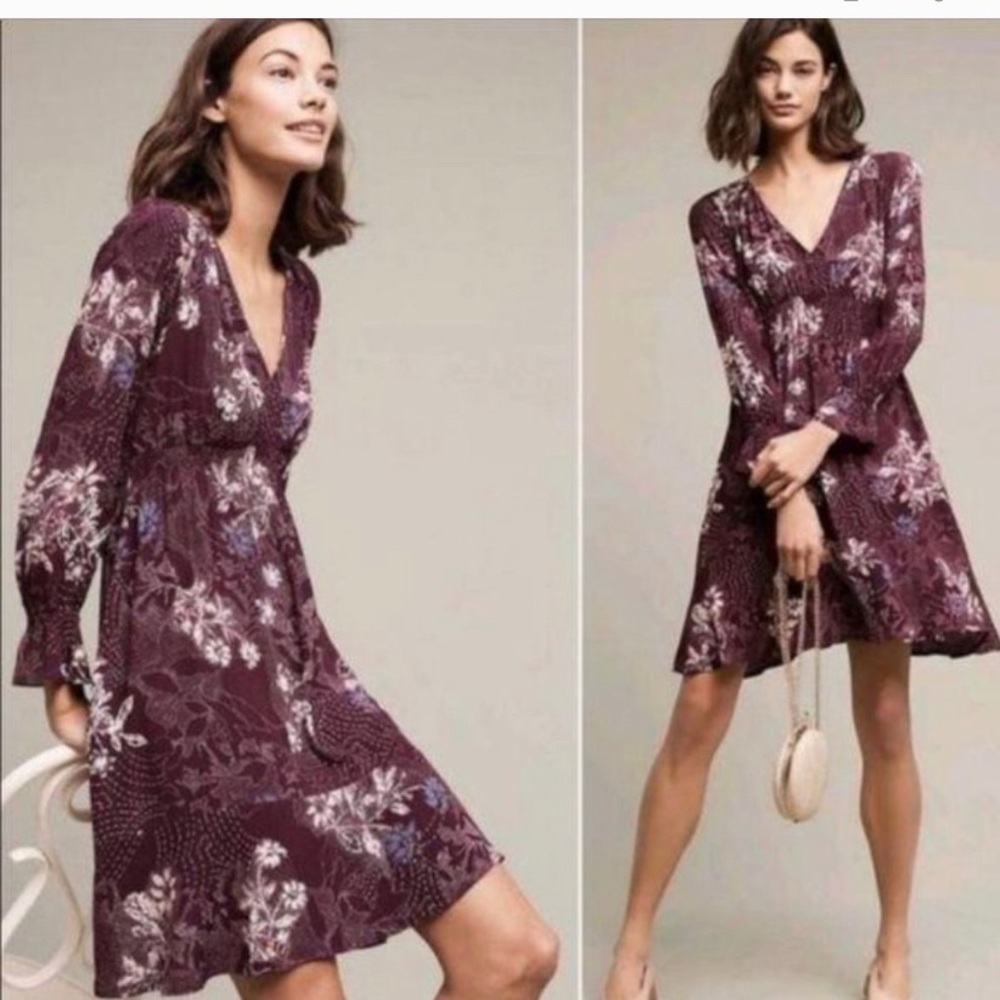 Beautiful Maeve/ Anthropologie floral dress.